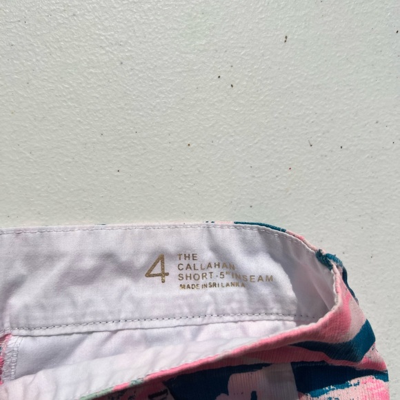 Lilly Pulitzer Flamingo Callahan shorts size 6 - Picture 4 of 6